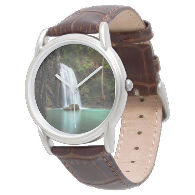 Reloj De Pulsera Cataratas | Cascada de Erawan, Tailandia (Angular)