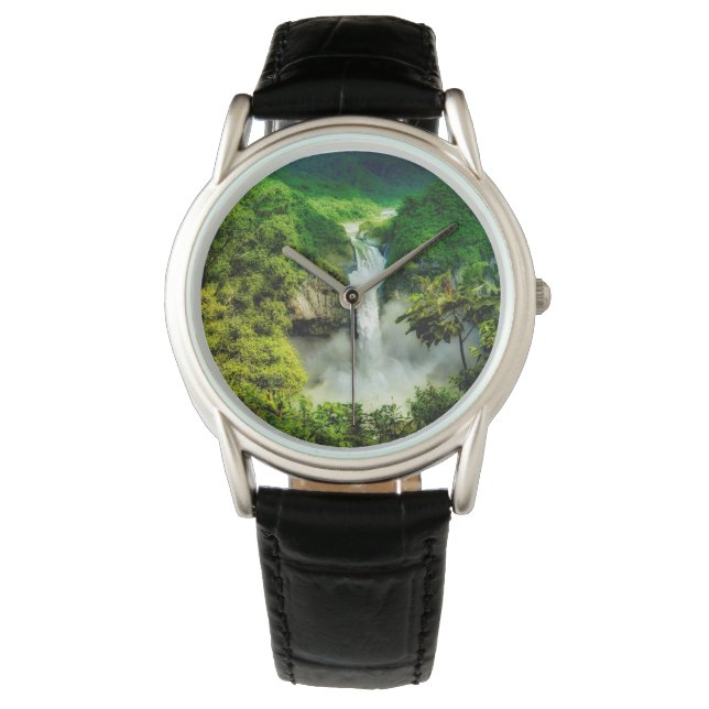 Reloj De Pulsera Cataratas | Cataratas de San Rafael, Ecuador (Anverso)