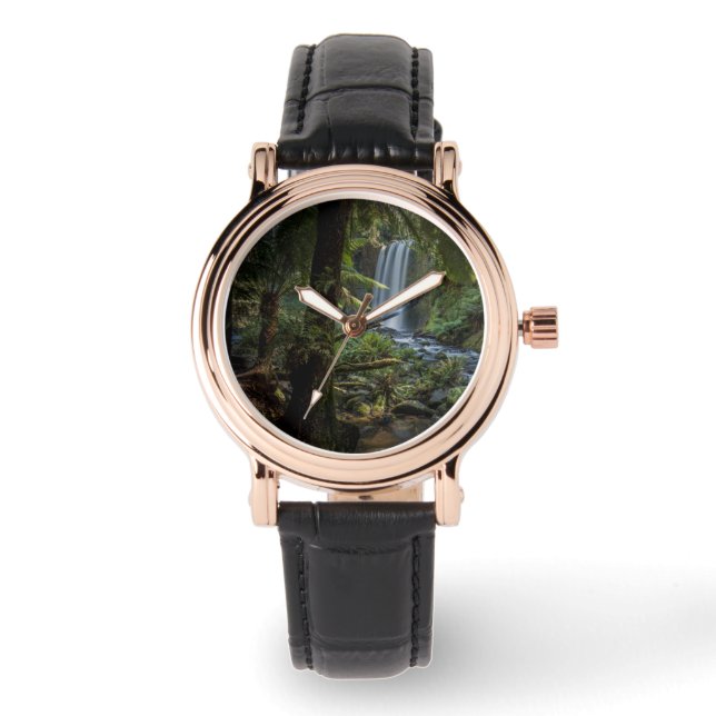 Reloj De Pulsera Cataratas | Hopetoun Falls, Nueva Zelanda (Anverso)