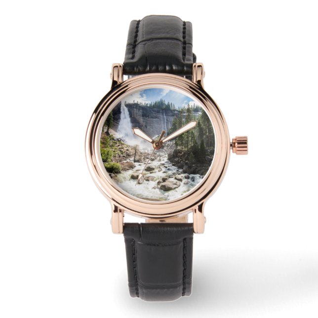 Reloj De Pulsera Cataratas | Nevada Fall, Yosemite, CA (Anverso)