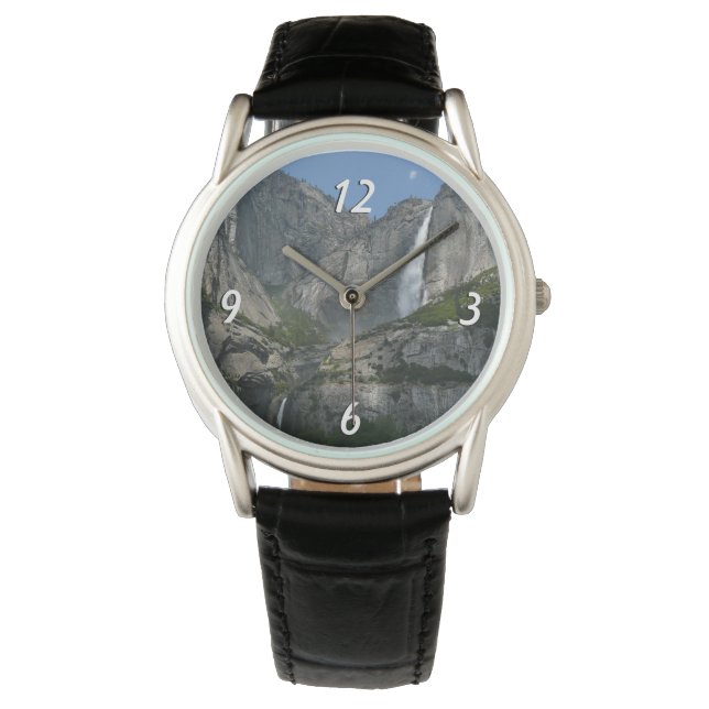Reloj De Pulsera Cataratas Yosemite III del Parque Nacional Yosemit (Anverso)