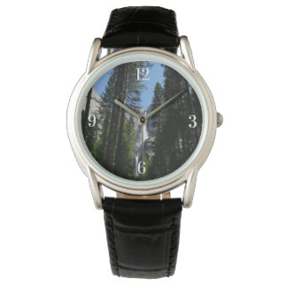 Reloj De Pulsera Cataratas Yosemite y paisajes de Woods fotográfico