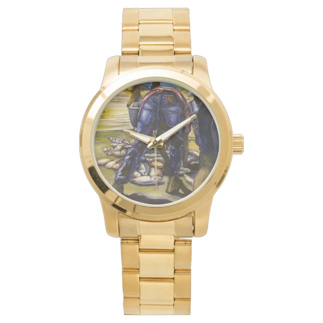 Reloj De Pulsera Catch matutina, Harbour Island, Bahamas (Anverso)