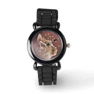 Reloj De Pulsera Caticorn Magic Cute Unicornio Cat