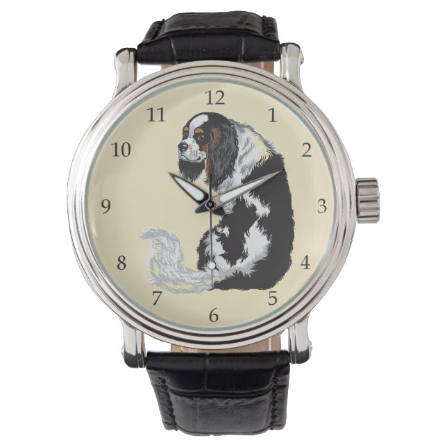Reloj De Pulsera cavalier king charles spaniel (Anverso)