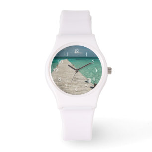 Reloj De Pulsera Cayo Goff, una popular isla de la Barrera de Arrec