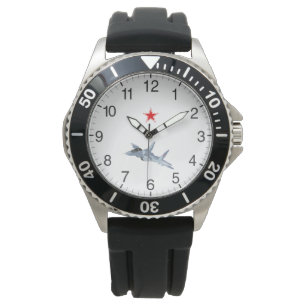 Reloj De Pulsera Caza a reacción MiG-29
