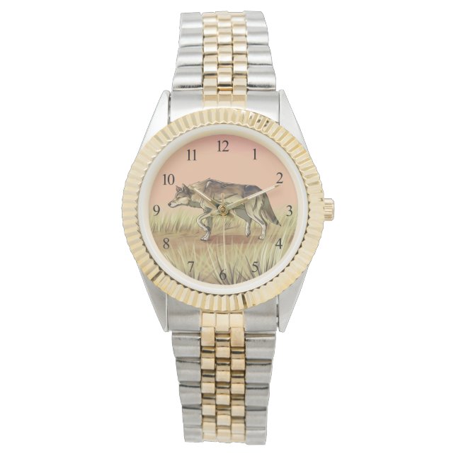 Reloj De Pulsera Caza al amanecer (Anverso)