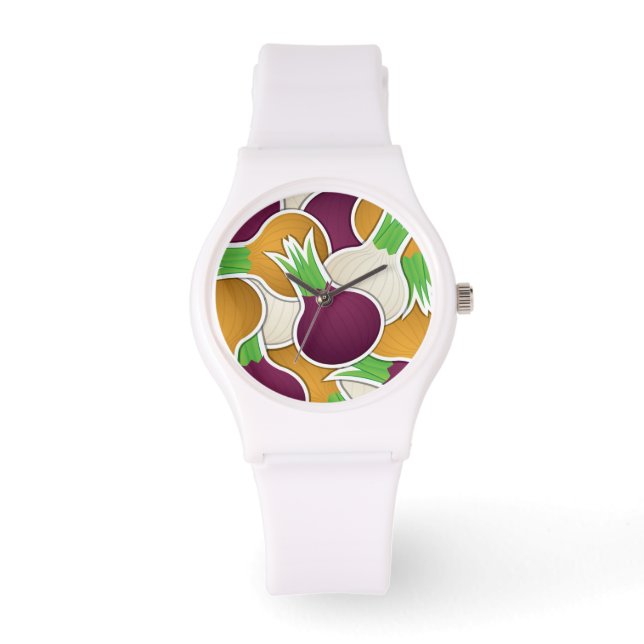 Reloj De Pulsera Cebollas mixtas funky (Anverso)