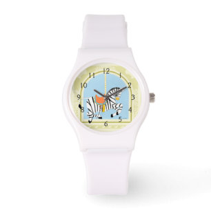 Reloj De Pulsera Cebra carrusel de June Erica Vess