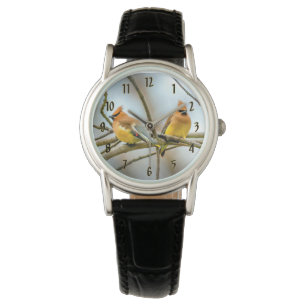 Reloj De Pulsera Cedar Waxwing - Fotografía original