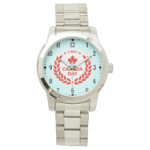 Reloj De Pulsera Celebración del Día de Canadá-24658