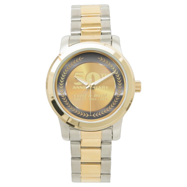 Reloj De Pulsera Celebrando el 30 aniversario. ¡Personalizable. (Anverso)