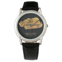 Celebrando el 30 aniversario. Pintura de oro.