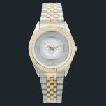 Reloj De Pulsera Celebrando el décimo aniversario del Boda<br><div class="desc">El Décimo Aniversario Boda es un hito en cualquier relación que merece ser celebrada es un hito en cualquier relación que merezca ser celebrada con estilo, y lo puedes hacer con este diseño de tono plateado (o lata) que incluye las palabras "Décimo Aniversario Boda" en la ronda y espacio en...</div>