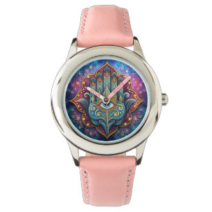 Reloj De Pulsera Celestial Hamsa 