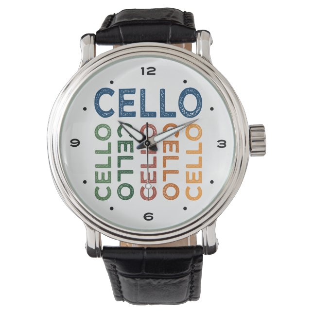 Reloj De Pulsera Cello Colorful (Anverso)