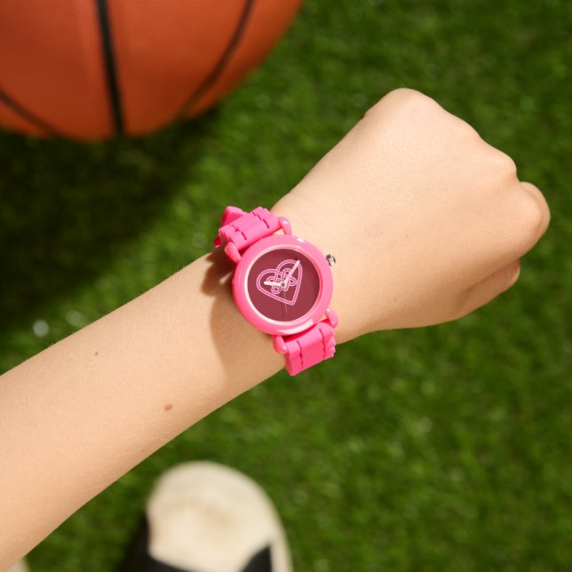 Reloj De Pulsera Celtic Heart Red Watch (Muñeca)
