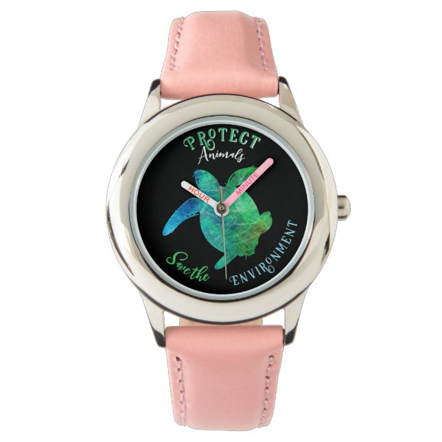 Reloj De Pulsera Centinela de la vida marina (Anverso)