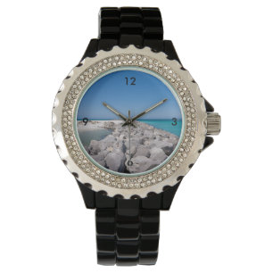 Reloj De Pulsera Centro De Shell Island Jetty Watch