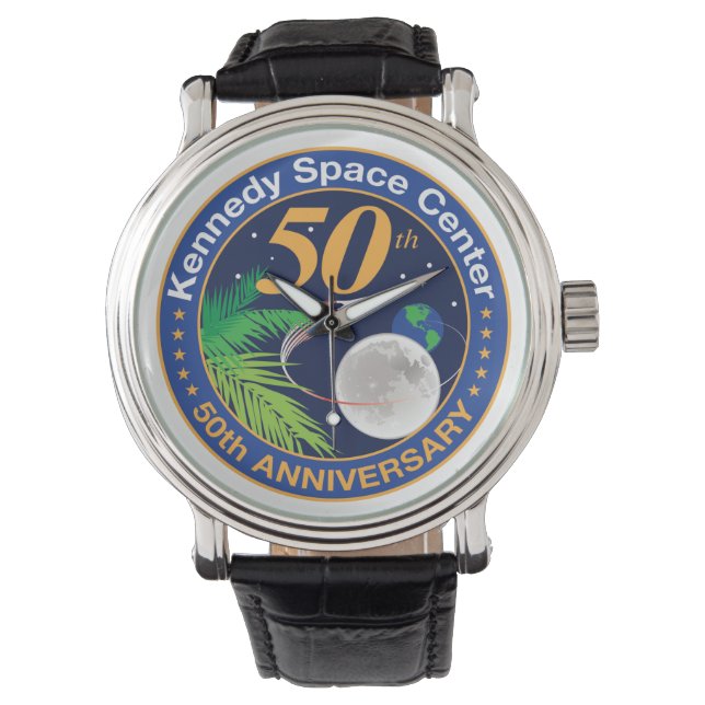 Reloj De Pulsera Centro Espacial Kennedy (50° aniversario) (Anverso)