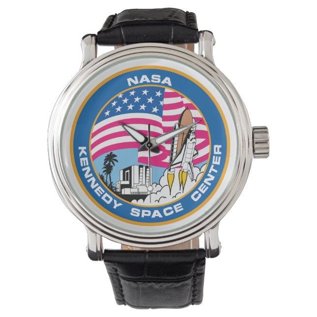 Reloj De Pulsera Centro Espacial Kennedy de la NASA (Anverso)