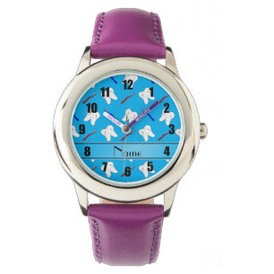 Reloj De Pulsera Cepillos del azul y modelo conocidos