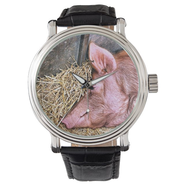 RELOJ DE PULSERA CERDO CUTIDO (Anverso)