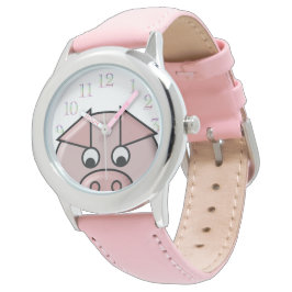 Reloj De Pulsera Cerdo de barrido