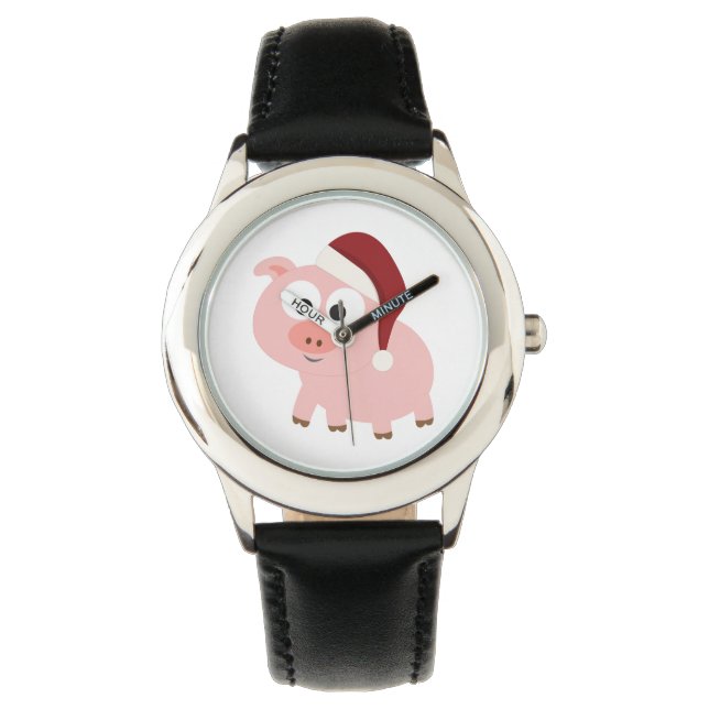 Reloj De Pulsera Cerdo de Santa (Anverso)