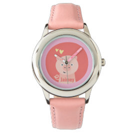 Reloj De Pulsera Cerdo lindo - Niños personalizados