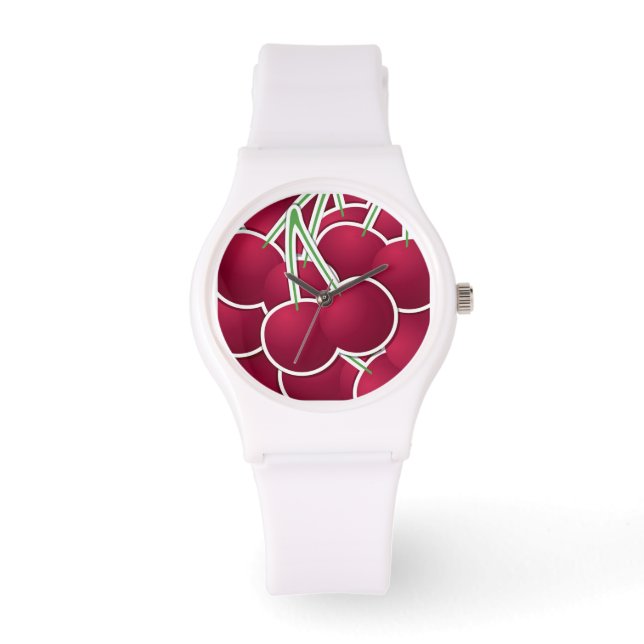 Reloj De Pulsera Cereza de Funky (Anverso)