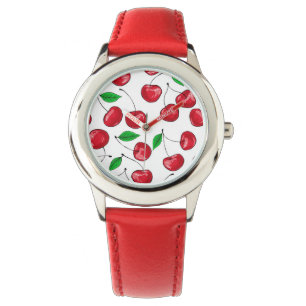 Reloj De Pulsera Cerezas