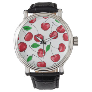 Reloj De Pulsera Cerezas