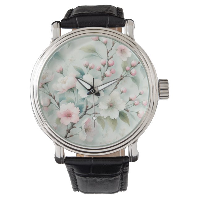 Reloj De Pulsera Cerezo en flor (Anverso)
