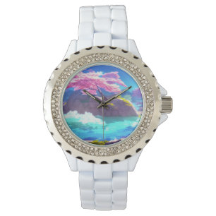 Reloj De Pulsera Cerezo en flor