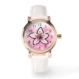 Reloj De Pulsera Cerezo en flor
