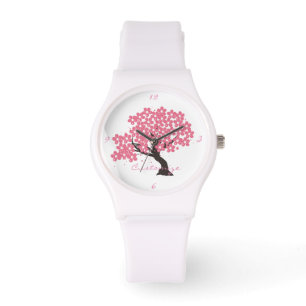 Reloj De Pulsera Cerezo sakura japonés florece Thunder_Cove
