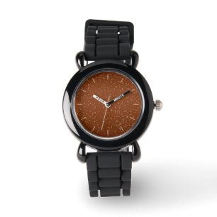 Reloj De Pulsera Cerveza raíz con pequeñas burbujas fondo arte