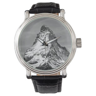 Reloj De Pulsera Cervino blanco y negro