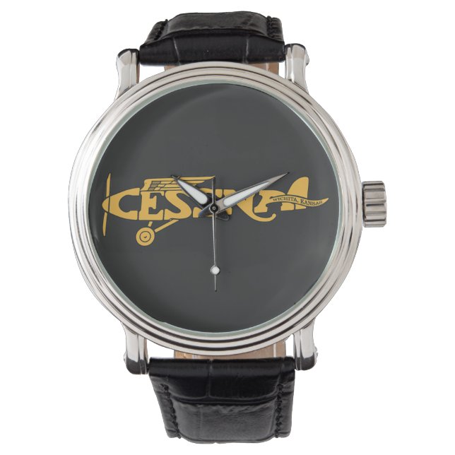 Reloj De Pulsera Cessna Vintage (Anverso)