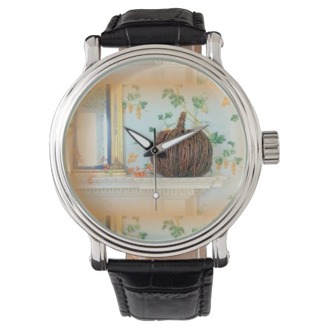 Reloj De Pulsera cesta de calabaza (Anverso)