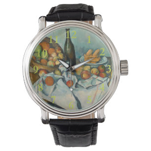Reloj De Pulsera Cezanne Basket Apples Impresionsionist Art