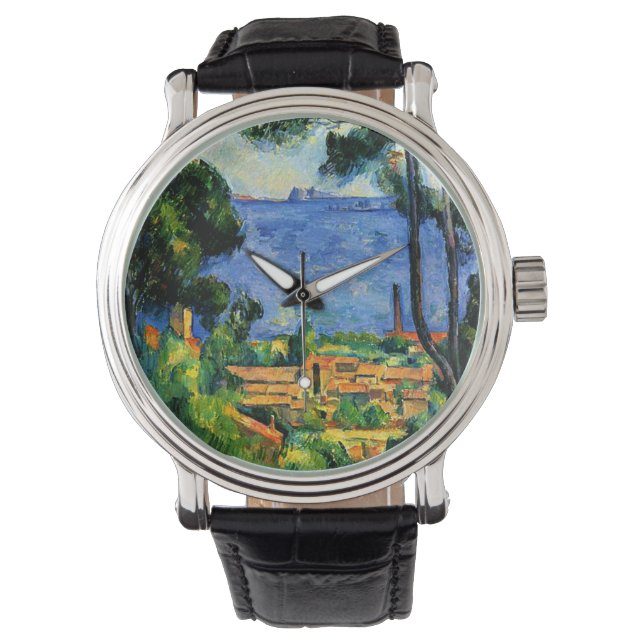 Reloj De Pulsera Cezanne - Vista del Estaque (Anverso)