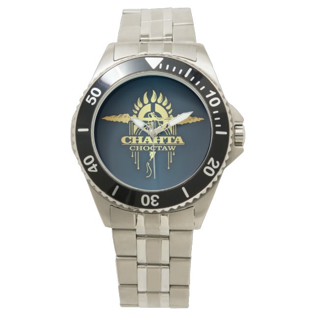 Reloj De Pulsera Chahta (Choctaw) (Anverso)
