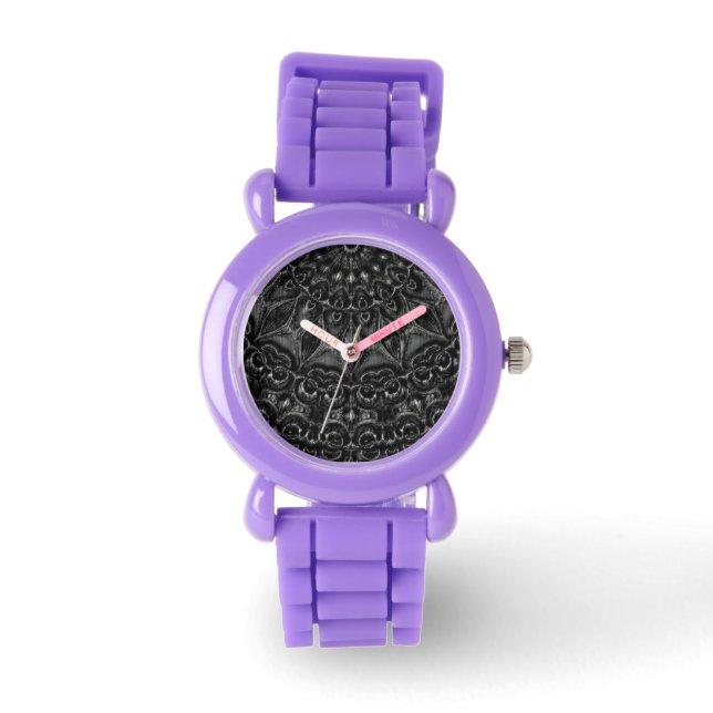 Reloj De Pulsera Charcoal Mandala Watch (Anverso)