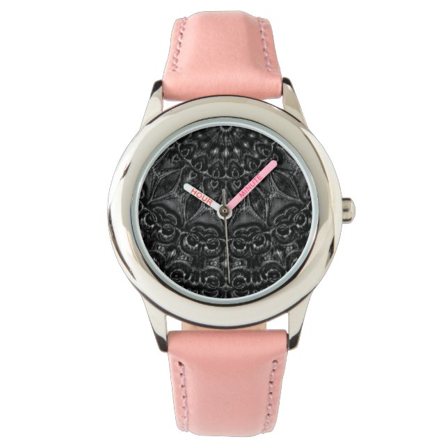 Reloj De Pulsera Charcoal Mandala Watch (Anverso)