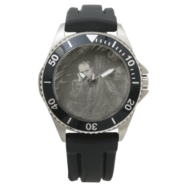 Reloj De Pulsera Charles Baudelaire (por Georges Rochegrosse) (Anverso)