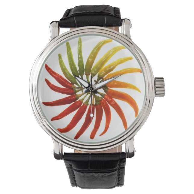 Reloj De Pulsera Charleston Hot Peppers (Anverso)