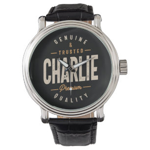 Reloj De Pulsera Charlie Nombre Personalizado - Funny Charlie